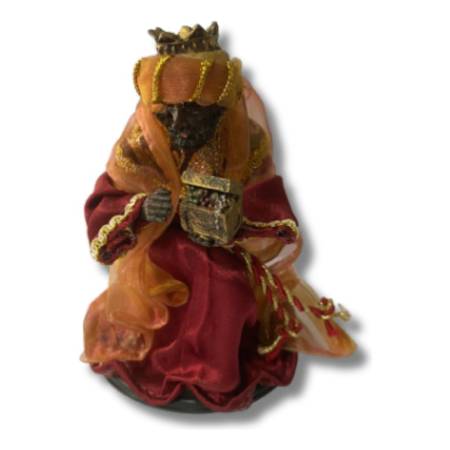 Pesebre Ceramica Y Tela Navideño 9 Pcs Navidad Kanata - Imagen 9