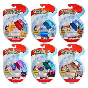 Muñeco Pokemon Pokebola C/clip 95057