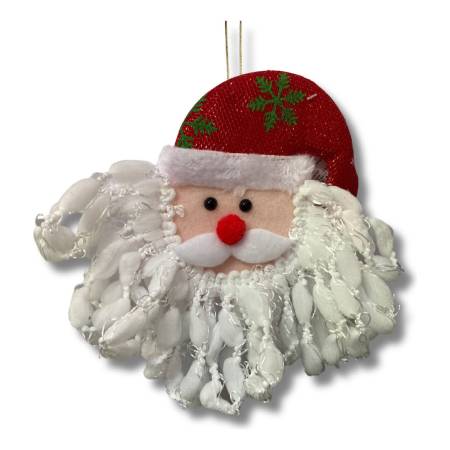 Colgante Tela 17 Cm Papa Noel 18455 Navidad Kanata