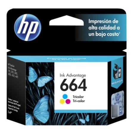 Cartucho Hp 664 Tricolor