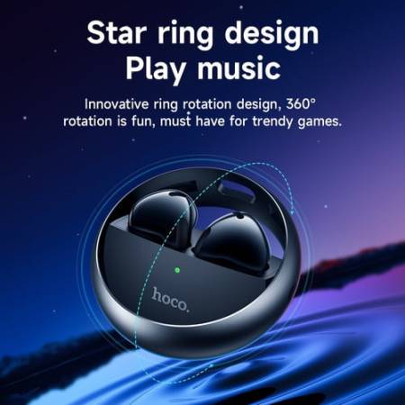 Hoco Tws Auriculares Inalámbricos Bluetooth 5.3 Con Anillo - Imagen 5