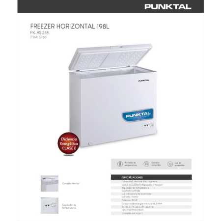 Freezer Punktal Horizontal198 L Pk-258 Mundo Kanata - Imagen 2