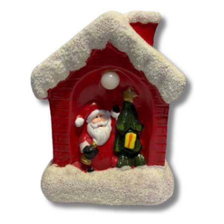Casa Navideña Nevada C/santa 18667 Navidad Kanata