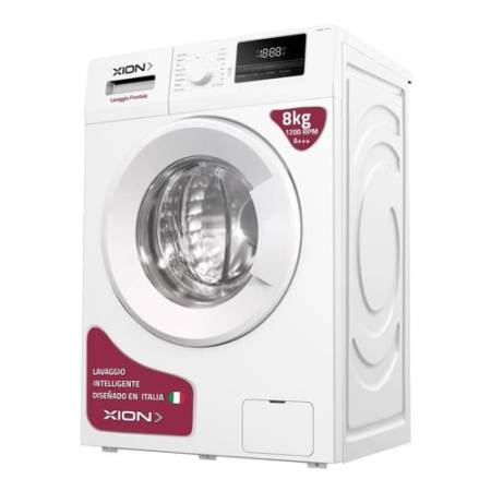 Lavarropas Carga Frontal Xion 8kg Color Blanco Mundo Kanata