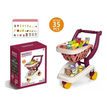 Carrito De Super Market 35 Piezas 922-13a Mundo Kanata - Image 7