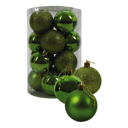 Chirimbolos 6 Cm X 16 En Tubo 25803 Navidad Kanata