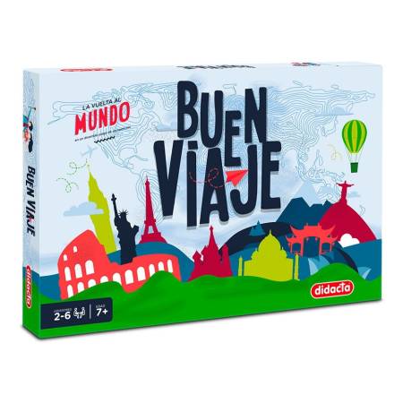 Juego De Mesa Buen Viaje La Vuelta Al Mundo Didacta Kanata