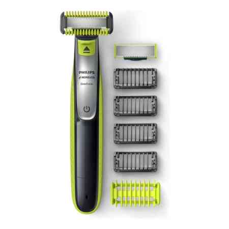 Philips Oneblade 3 Peines Recortadores Extraibles Y Cargador