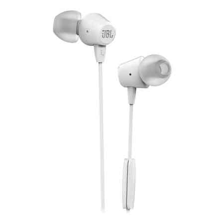 Auricular Con Cable Jbl Wired C50hi Blanco Kanata