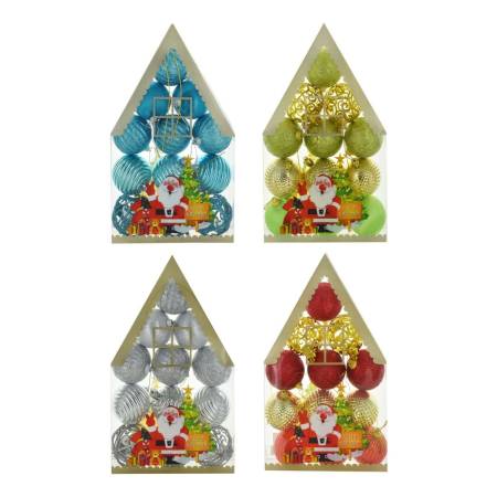 Chirimbolos 6 Cm X12 Casita Navidad 2098 Navidad Kanata