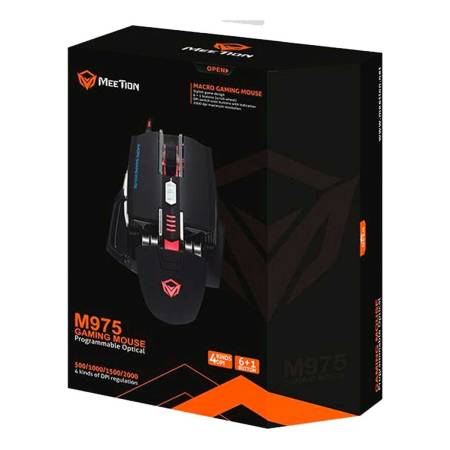 Mouse Gamer Gaming Meetion M975 Usb Pc Notebook Ps4 Kanata - Imagen 3