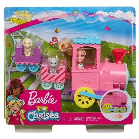 Muñeca Barbie Club Chelsea En Tren Frl86 Mundo Kanata - Imagen 2