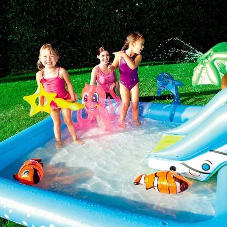Pileta Inflable Infantil Play Center Spray Pelotero Bestway - Imagen 2