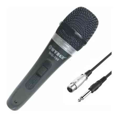 Microfono Karaoke Con Cable Wg-198 Mundo Kanata