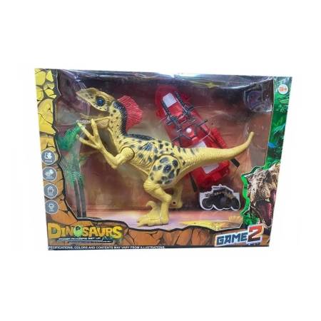 Dinosaurio Con Vehiculo Game2 As84