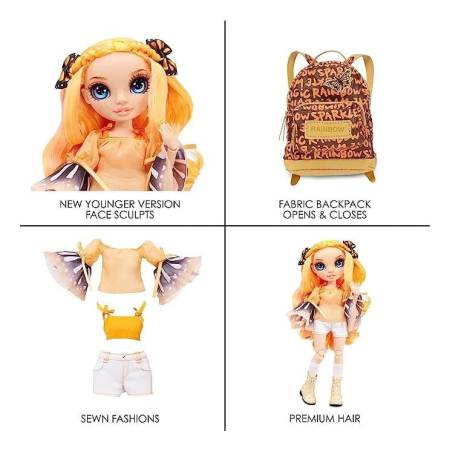 Muñeca Rainbow Junior High 579960 Mundo Kanata - Imagen 2