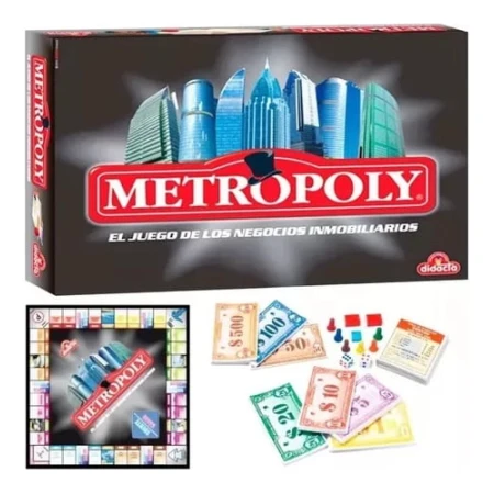 Juego En Caja Metropoly Mundo Kanata - Imagen 2