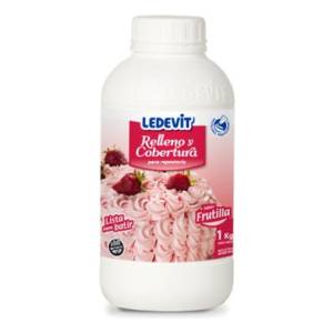 Relleno Y Cobertura Ledevit 1kg Frutilla