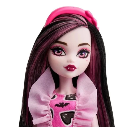 Monster High - Muñeca Básica Draculaura Articulada - Hky74 - Imagen 5