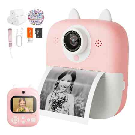 Camara De Fotos Infantil Instantanea P2 Mundo Kanata