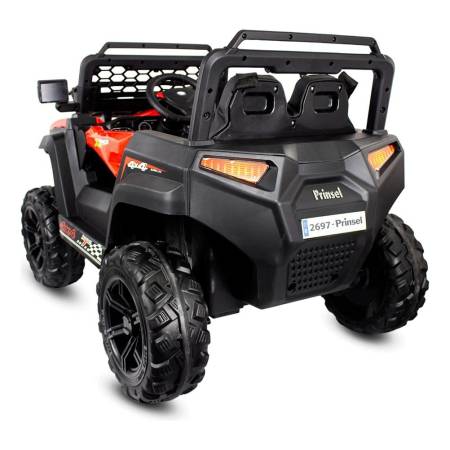 Auto A Bateria Jeep J-mb1559-r Rojo Mundo Kanata - Imagen 7