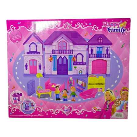 Juego Casita Con Accesorios Happy 750653 Mundo Kanata - Imagen 2