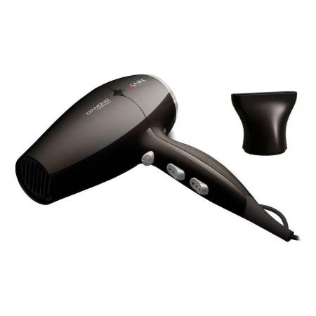 Secador De Pelo Ga.ma Italy Diamond Ceramic Negro 220v