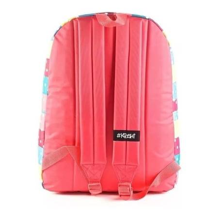Mochila Escolar Kooshi Dots 17 Pulgadas Espalda Wabro 91322 - Imagen 2