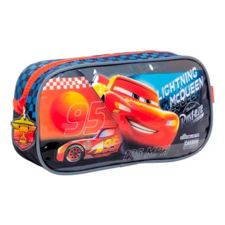 Cartuchera Infantil Disney Cars Queen Line Negro 27125