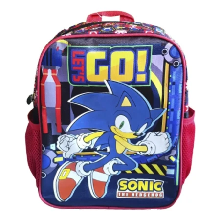 Mochila Sonic Rojo 7860 Mundo Kanata