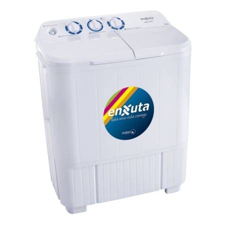 Lavarropas Semi-automático Enxuta Lenx7500 Blanco 5kg 220 v