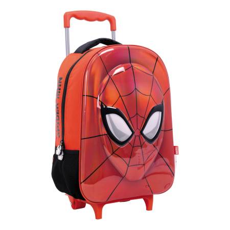 Mochila Spiderman Máscara Con Carro 16 Pulgadas 31234-kanata