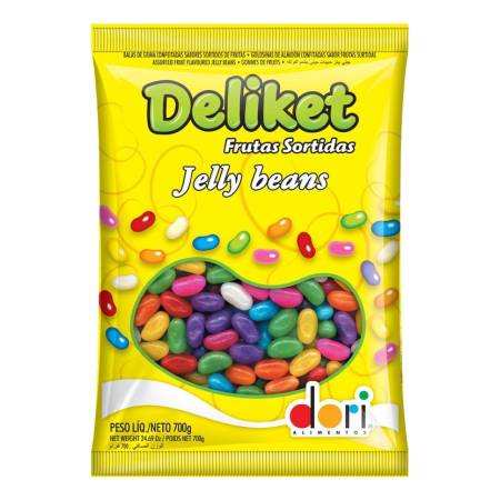 Dulces Deliket Frutas Surtidas 700gr Mundo Kanata