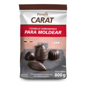 Chocolate Carat Gotas Amargo 800g Mundo Kanata