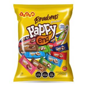Bolsa De Bombones Happy End Sabores Variados 400g