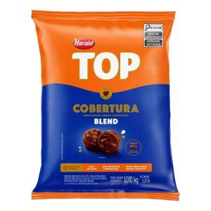 Chocolate Cobertura Blend Con Leche Harald Top Por 1 Kilo