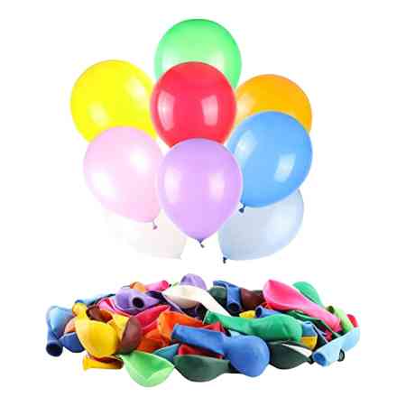 Pack 50 Globos Surtido R10 10¨ Pulgadas Liso