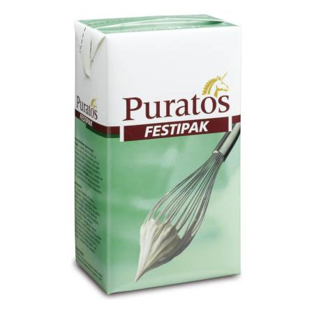 Crema De Origen Vegetal No Endulzada Festipak Puratos 1l