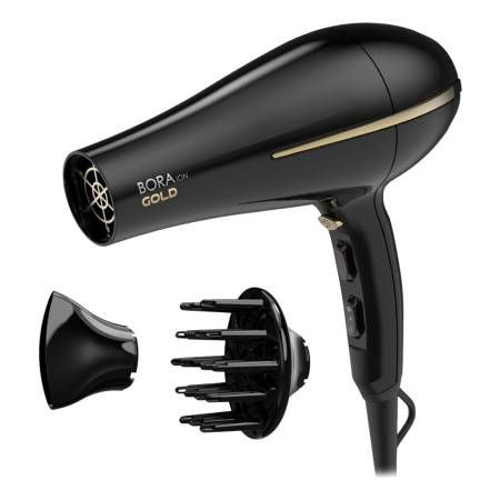Combo Secador Bora Gold Ion + Planchita Gold Dual Plates - Imagen 4