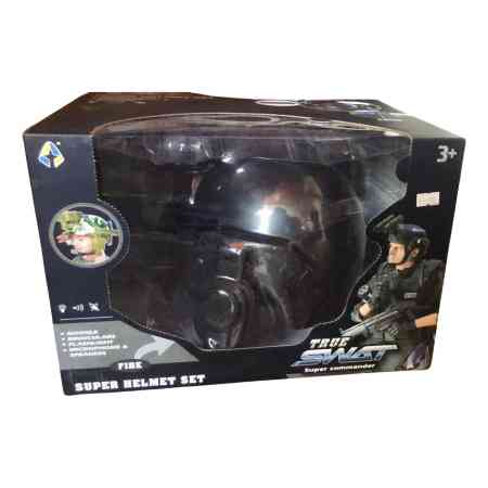 Casco De Juguete Swat Agente Especial Mundo Kanata