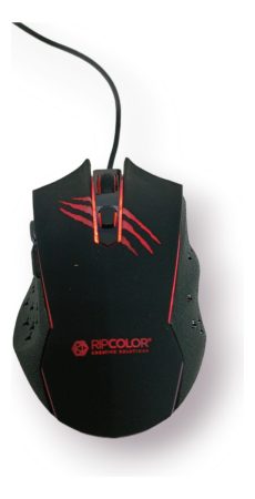 Mouse Gamer Ripcolor Rp-b0505nr Color Negro Mundo Kanata - Image 4