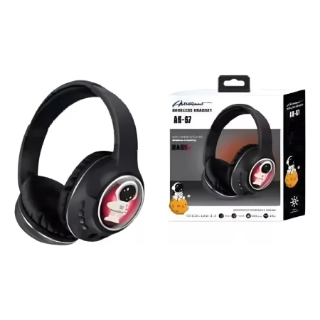 Auriculares Vincha Inalámbrico Spaceman Ak-67 Infantil - Imagen 4