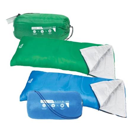 Bolsa De Dormir Acolchada 180 X 75cm Camping Con Bolso Viaje - Imagen 3