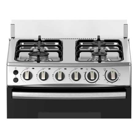 Cocina A Gas Con Grill Midea Mfo24ambmges Color Gris - Imagen 8