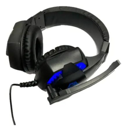 Auricular Gamer Ripcolor Rp-d029na Negro Con Azul Kanata - Image 3