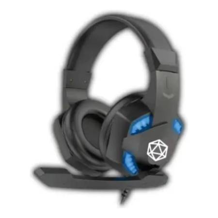 Auricular Gamer Ripcolor Rp-d029na Negro Con Azul Kanata - Imagen 2