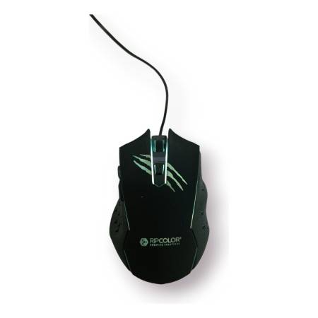 Mouse Gamer Ripcolor Rp-b0505nr Color Negro Mundo Kanata - Imagen 3