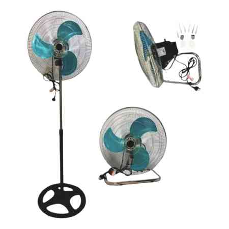 Pack 2 Ventilador 3 En 1 Pared Piso Mundo Kanata