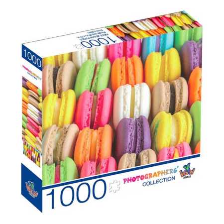 Puzzle Mil Piezas, Macarrones De Colores