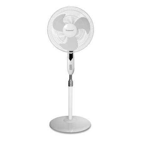 Ventilador De Pie Telesonic Vpo316-12rc Con 3 Aspas Kanata